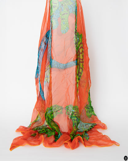 80's Cartier Silk Scarf