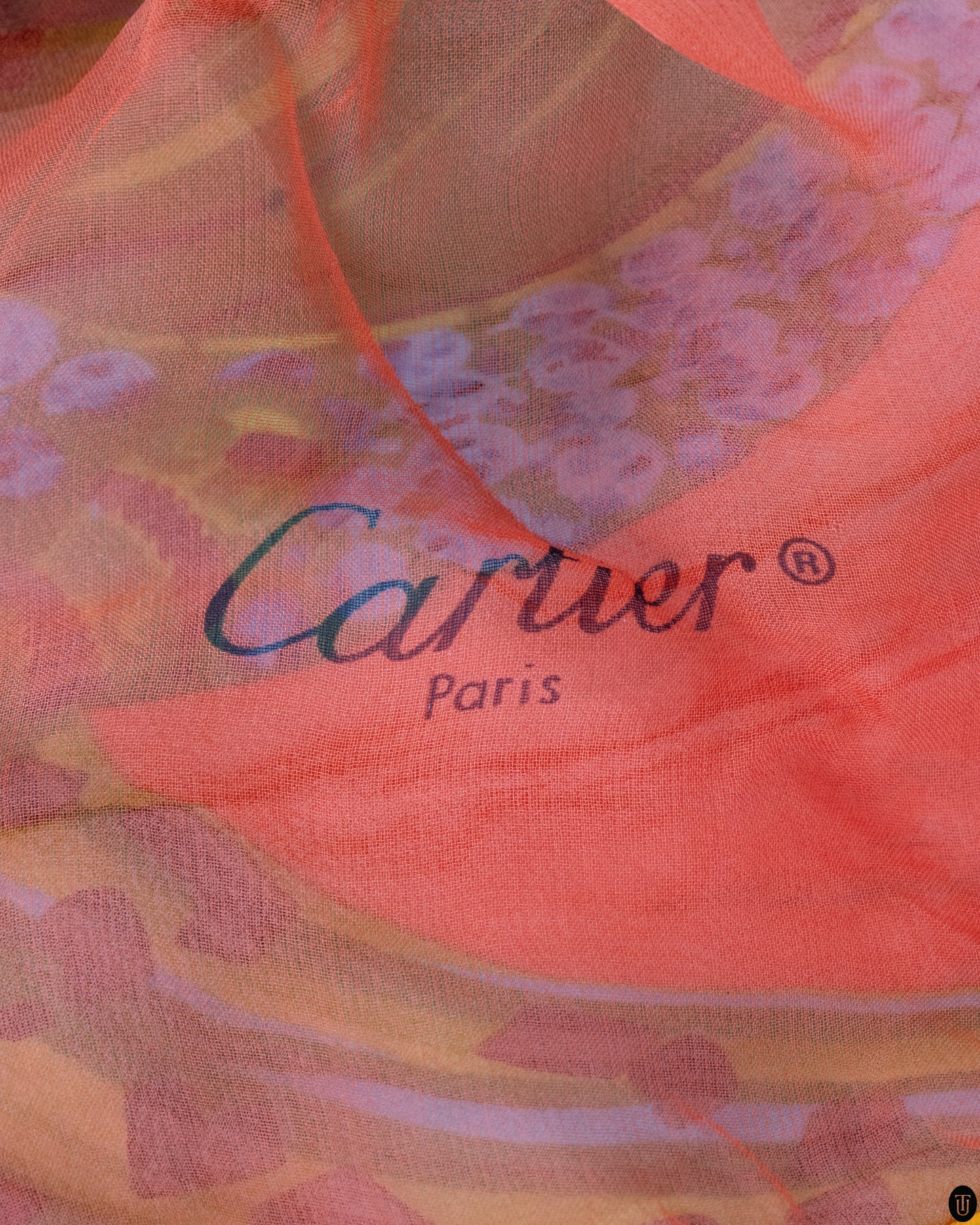 80's Cartier Silk Scarf