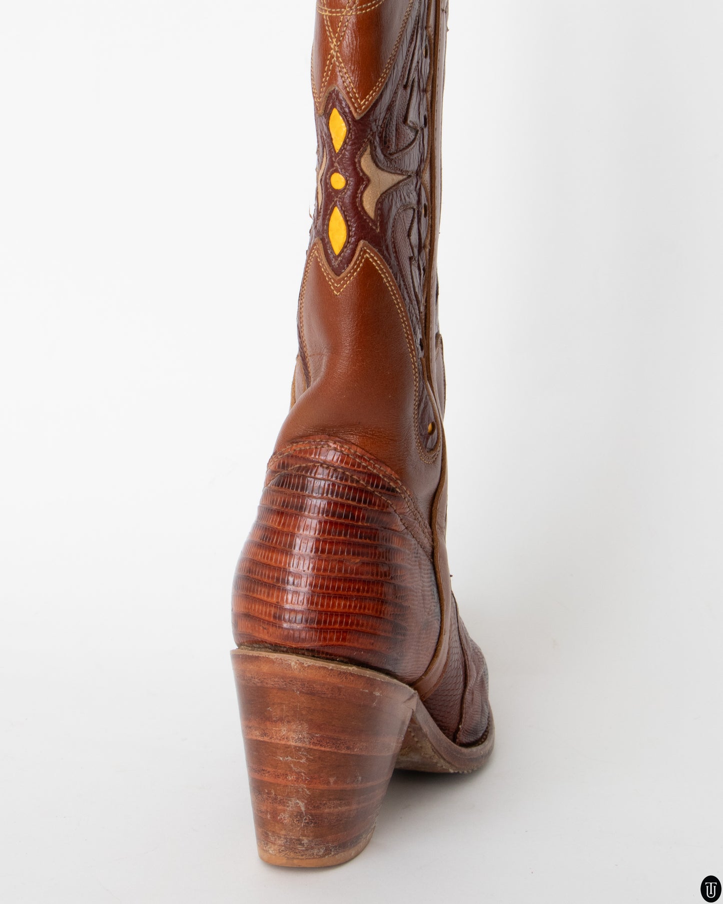 80's American Leather Cowboy Boots