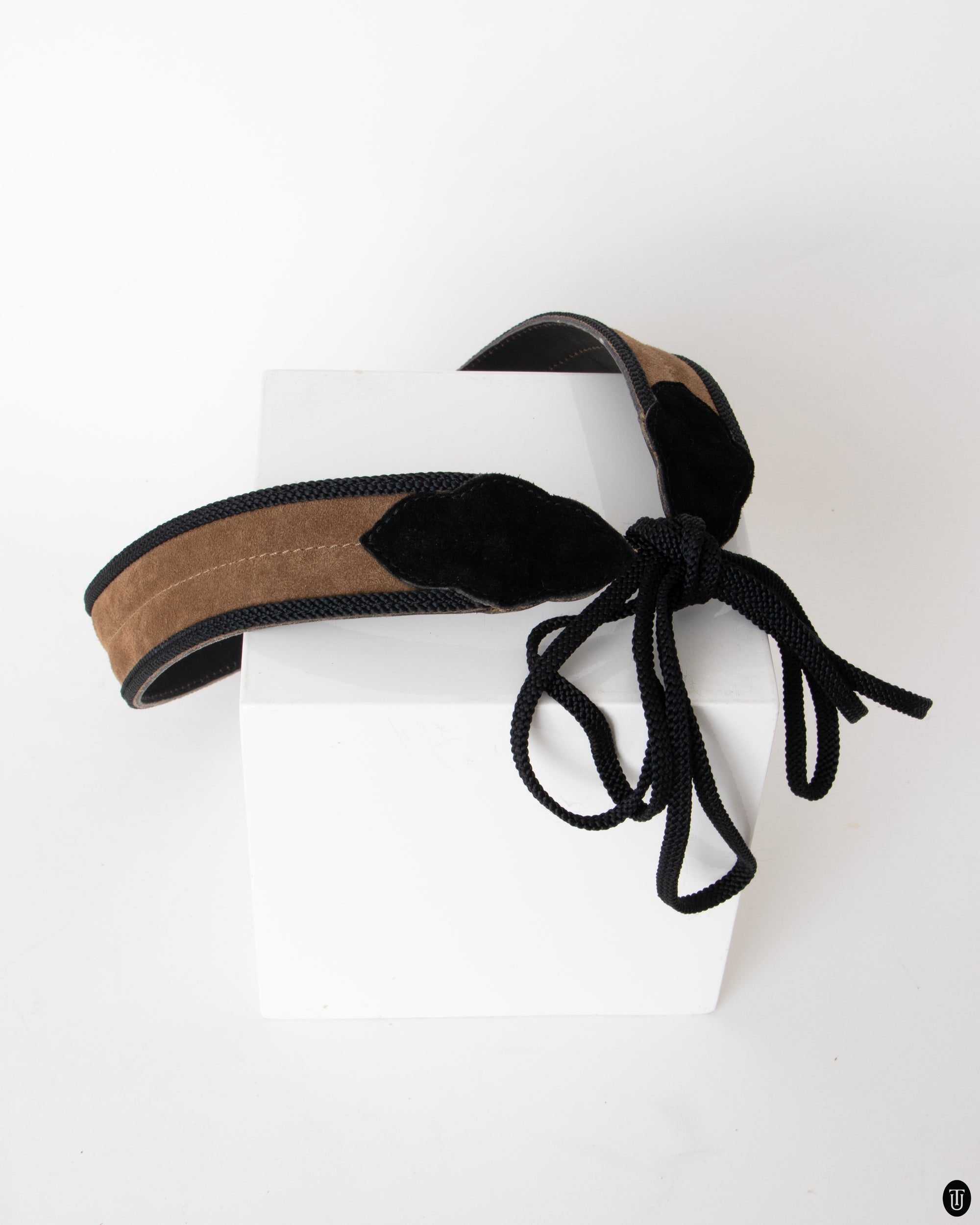 70s Yves Saint Laurent Suede Belt S