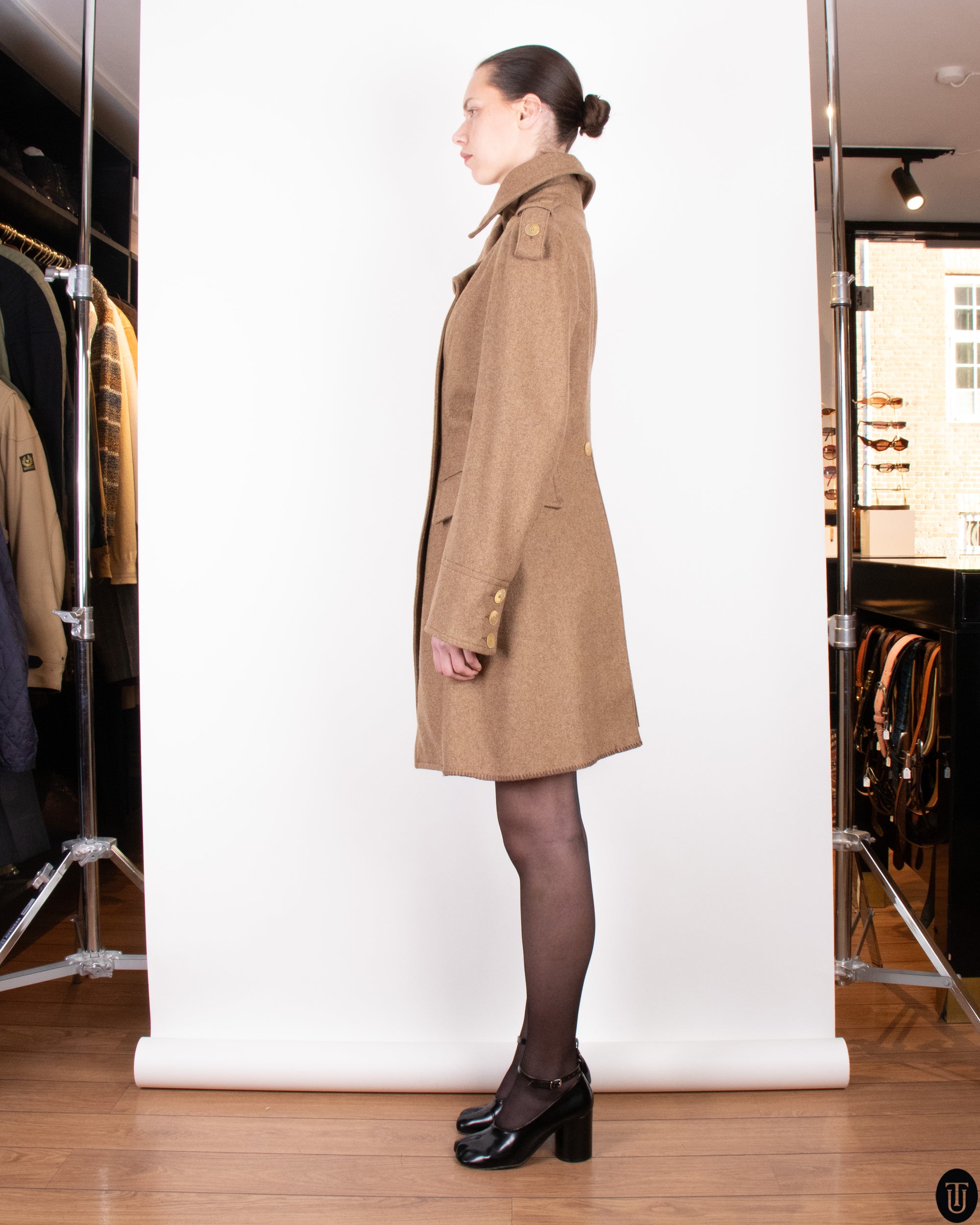 00s Plein Sud Jeans Wool Coat M
