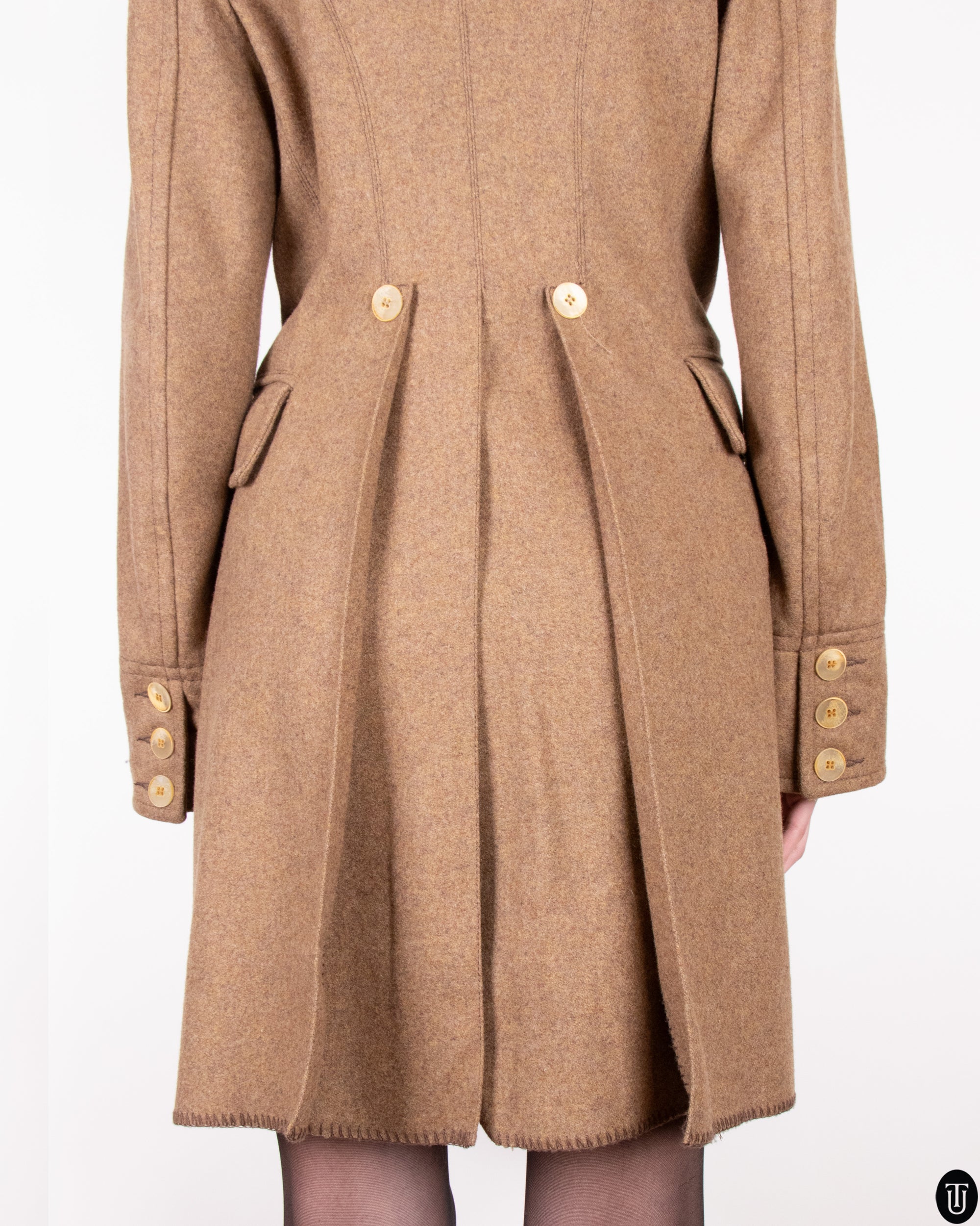 00s Plein Sud Jeans Wool Coat M