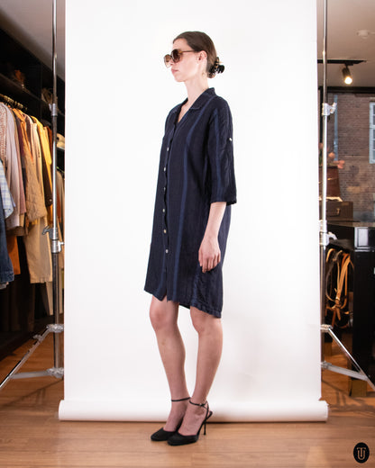 60's Linen Coat M