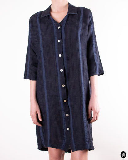 60's Linen Coat M