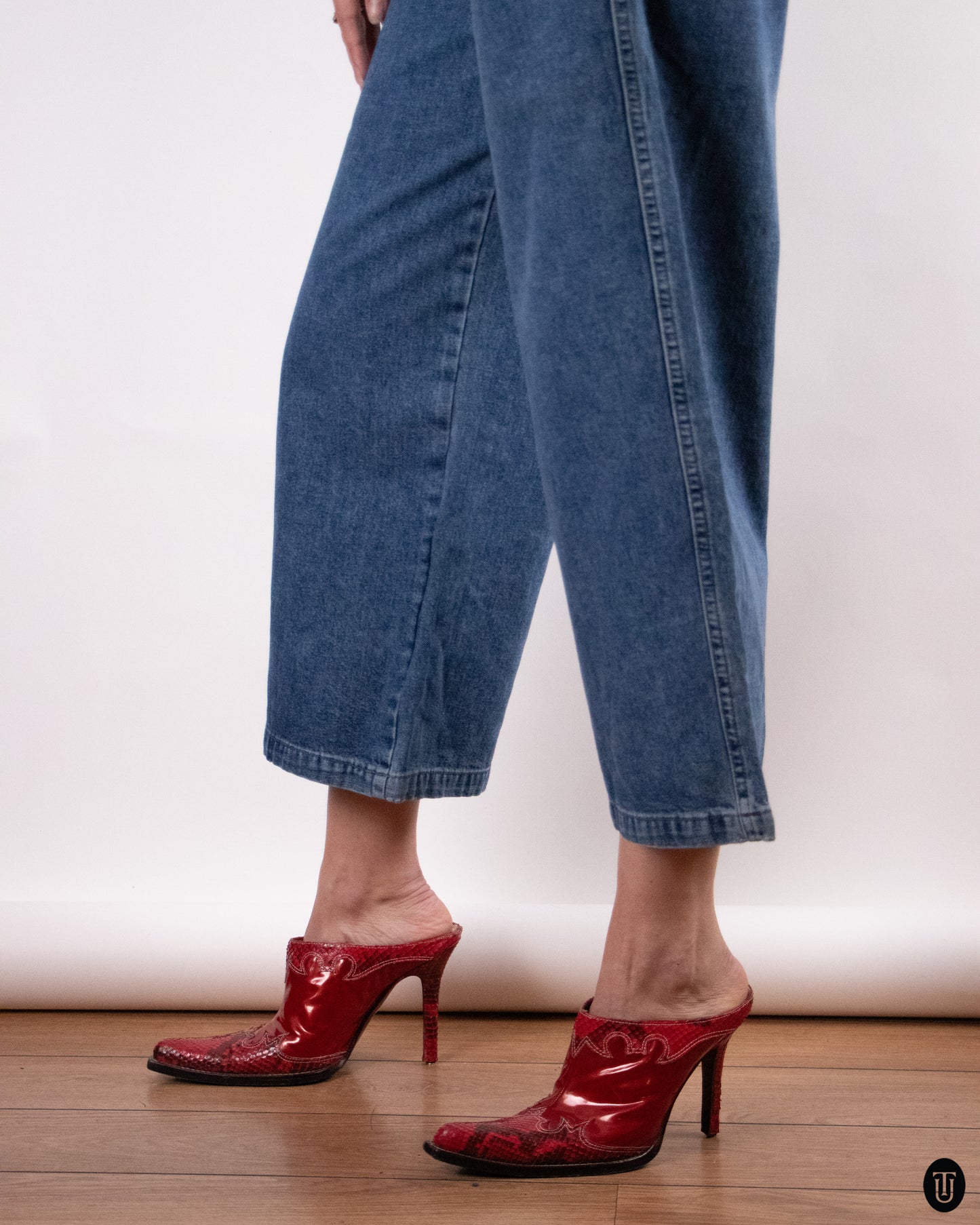 90's Ultra-High-Rise Girbaud Jeans S