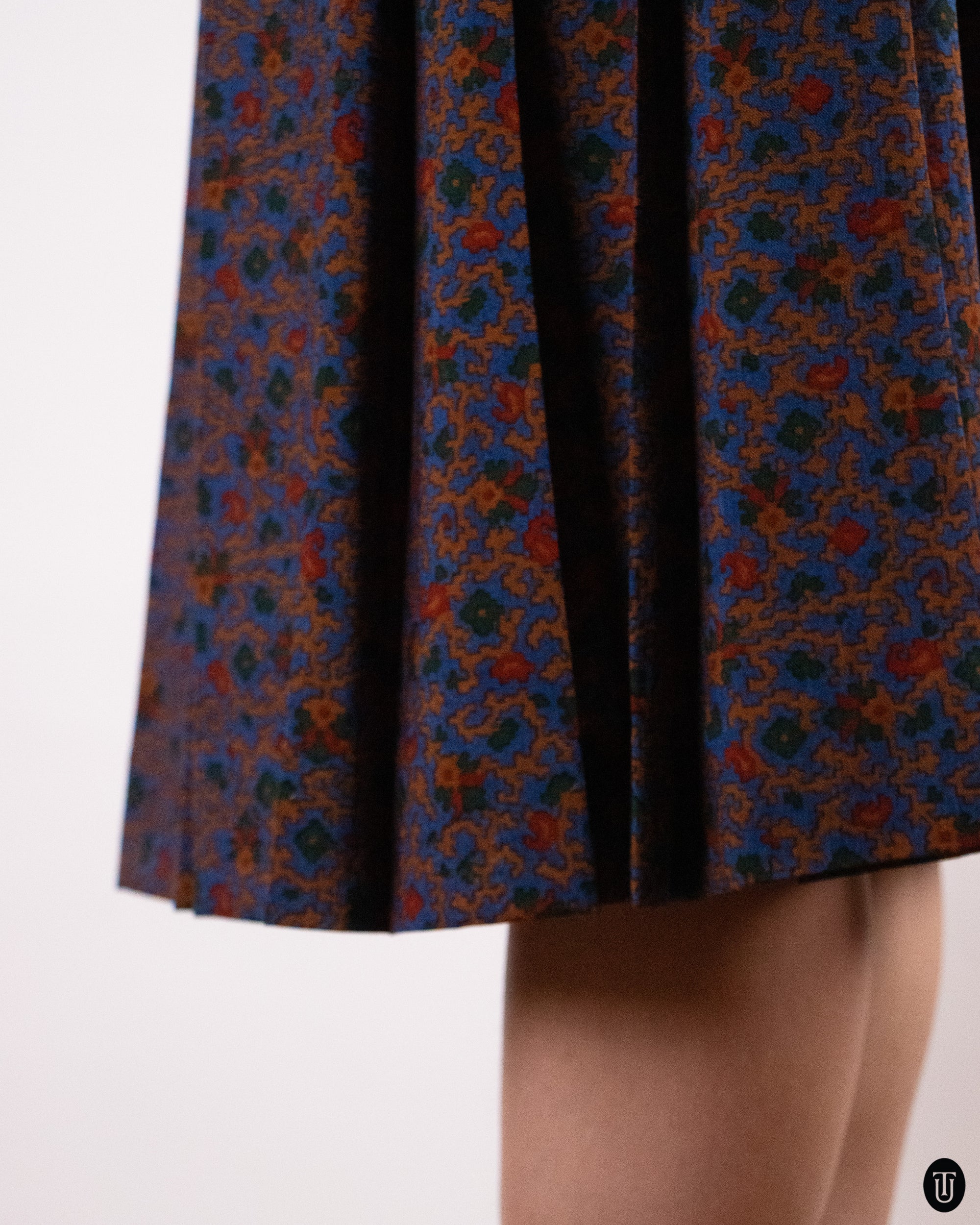 70's Yves Saint Laurent Rive Gauche Wool Skirt S