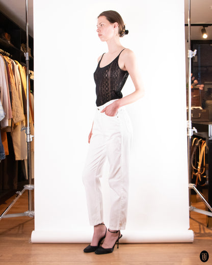 80's Valentino "Jeans" High Waisted Pants XS