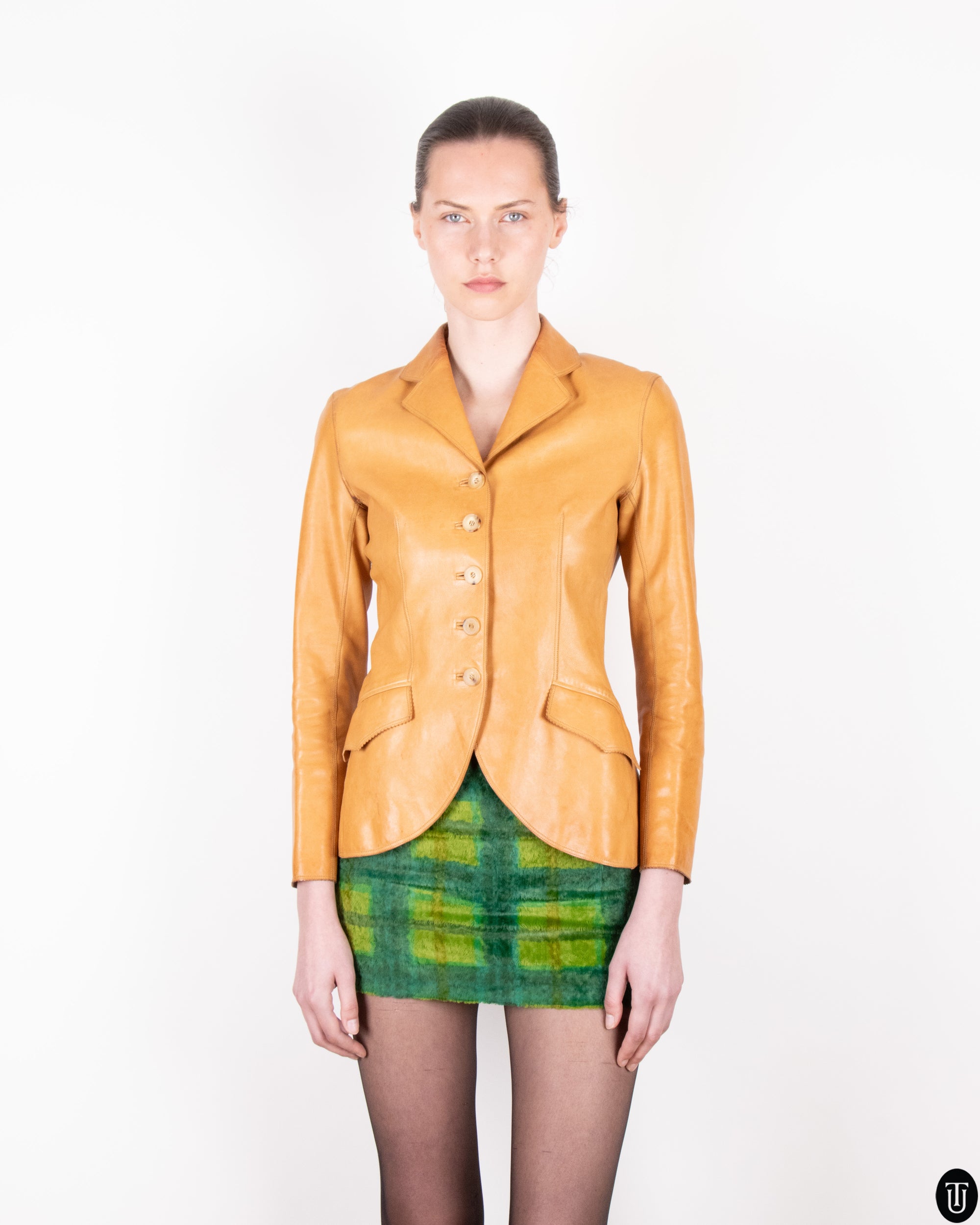 90s Hermés Leather Jacket S