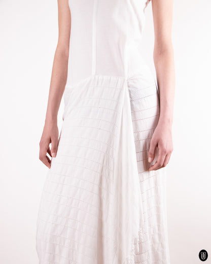 00's Jean Paul Gaultier "Remix" Cotton Maxi Dress S
