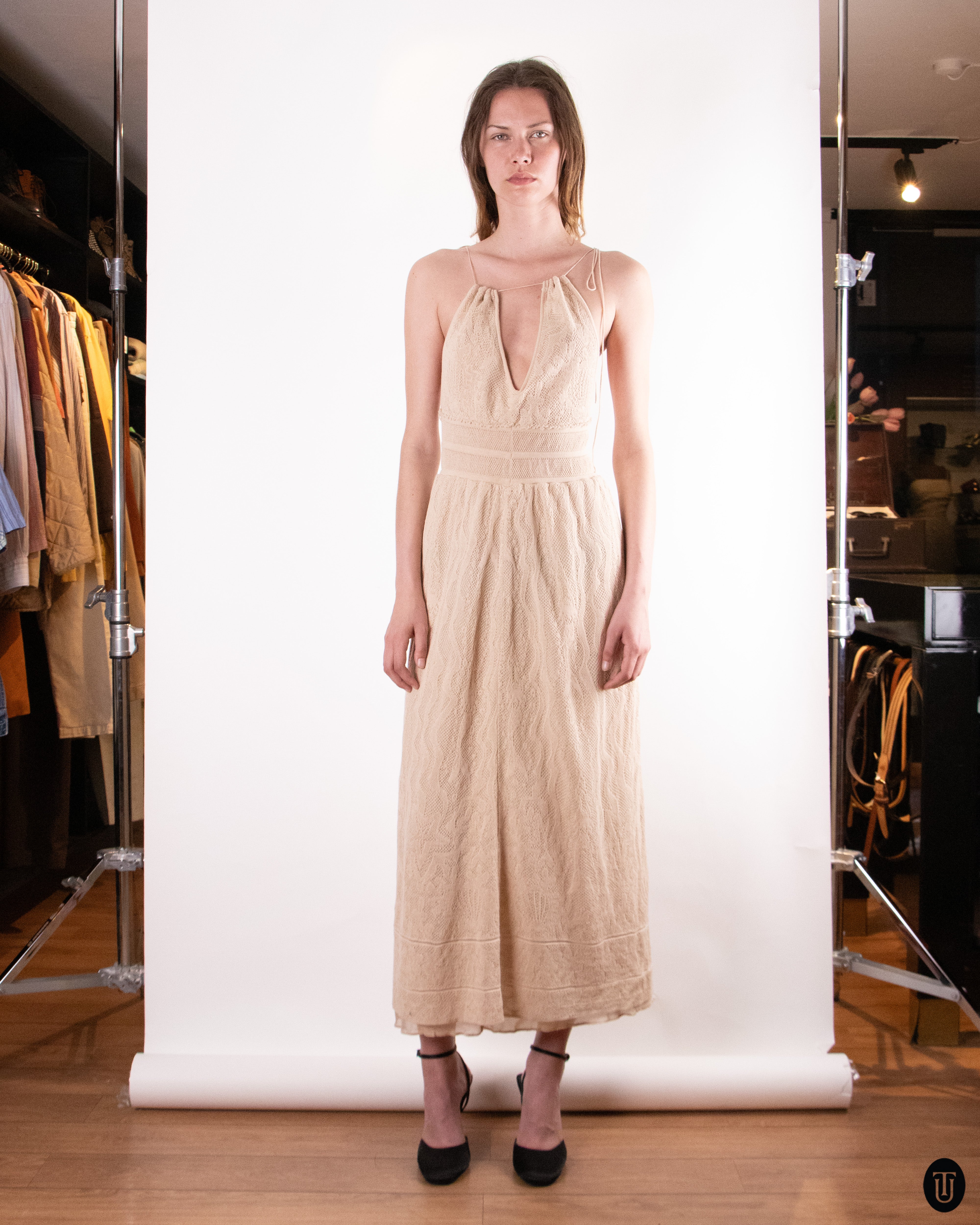 00's Miu Miu Silk Midi-Dress M – Time's Up Vintage
