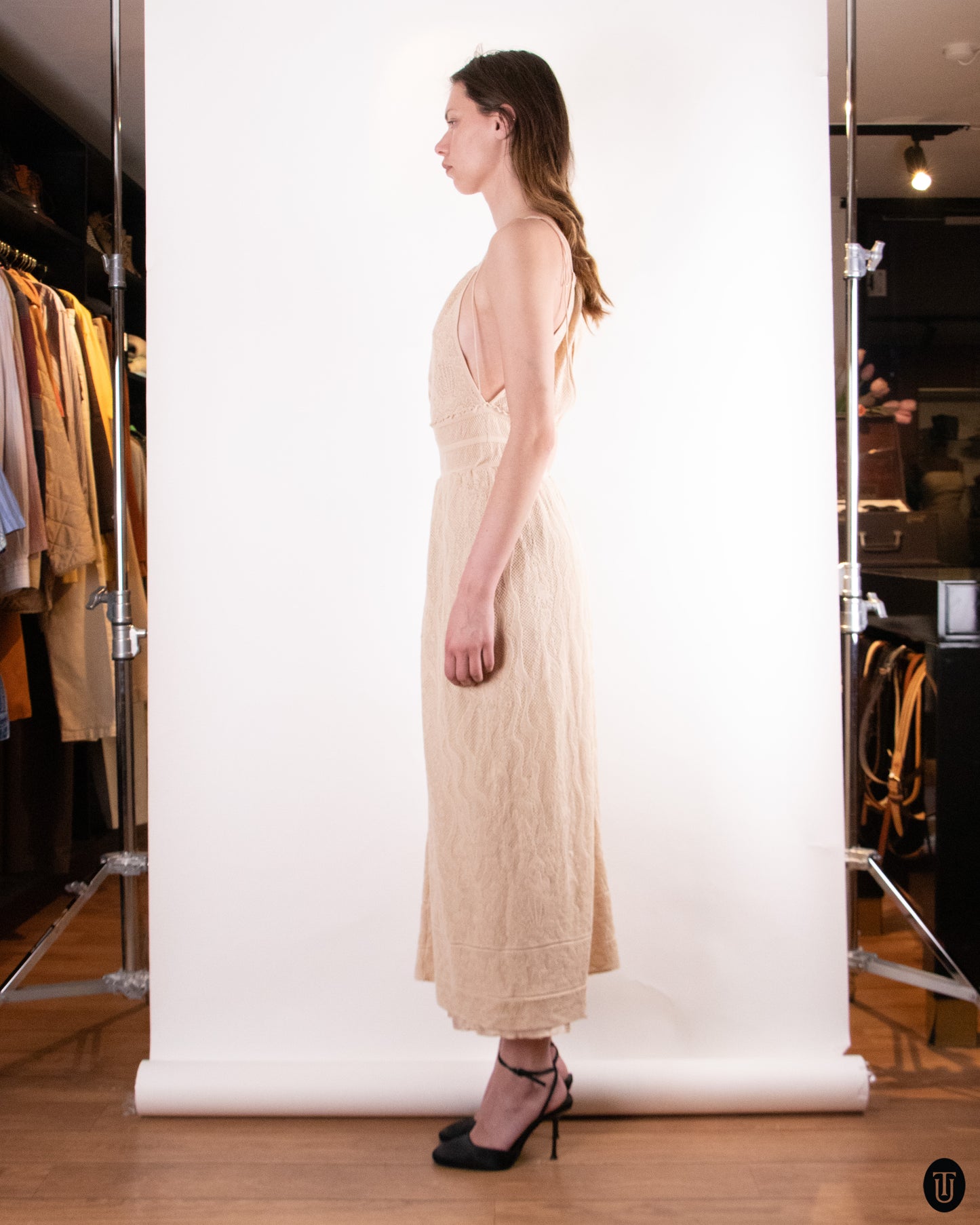 00's Missoni Knit Halter Dress M