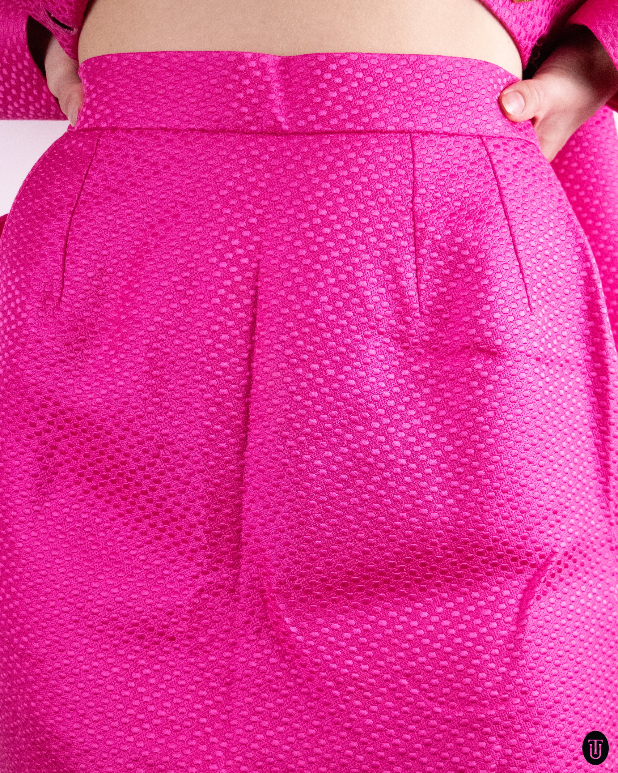 80's Yves Saint Laurent Cotton Silk Ensemble M