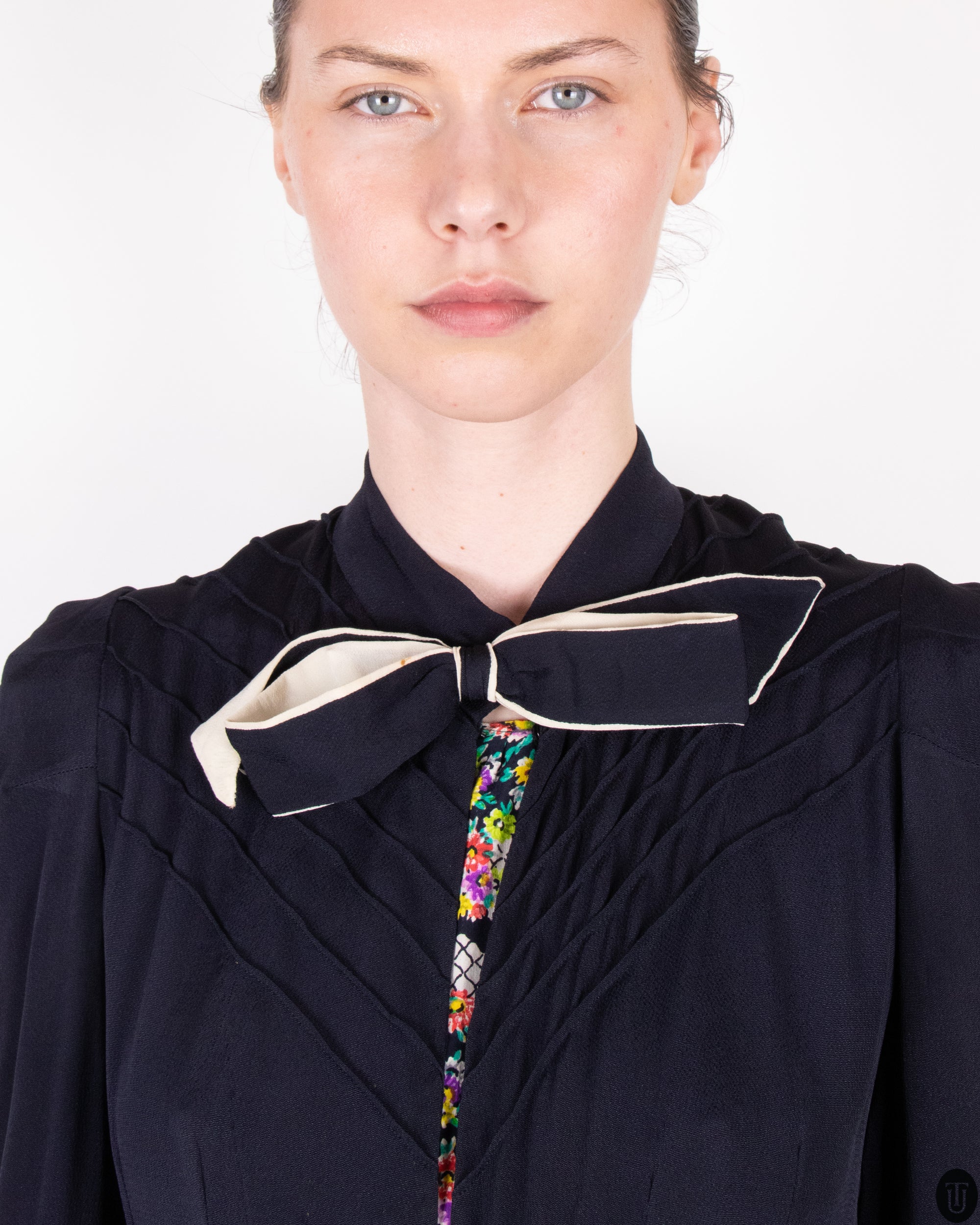 1930's Tromp L'oeil Dress XS