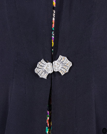 30's Tromp L'oeil Dress XS