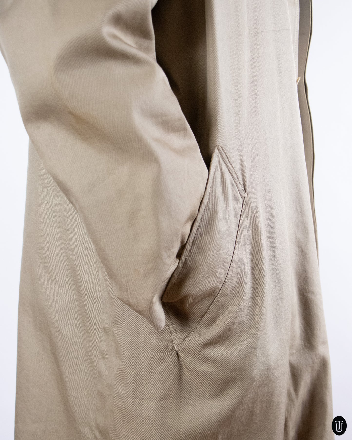 00's Yohji Yamamoto "Y's for Men" Cotton Trench Coat M