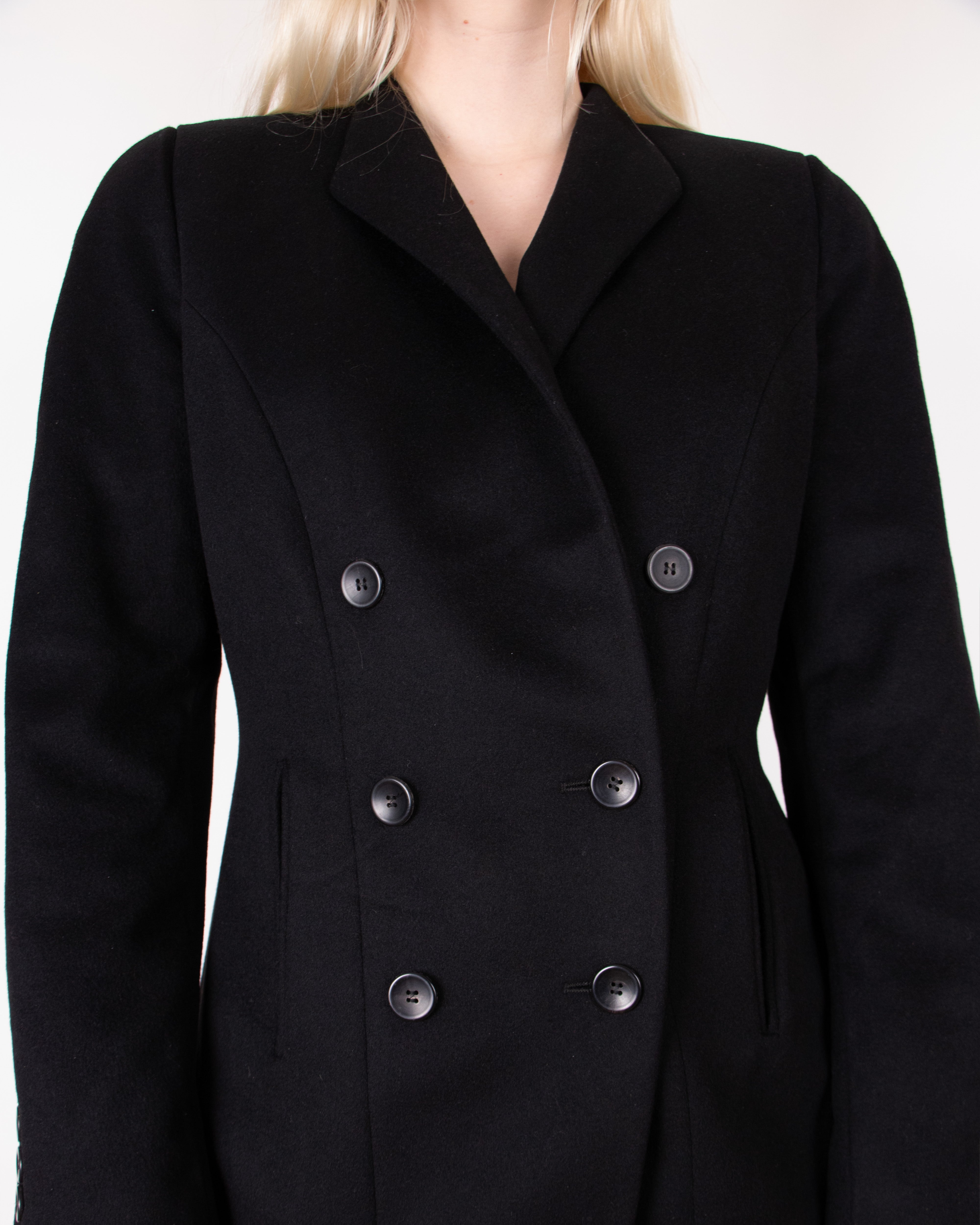 【WELLDER】 Double Breast Coat 90s Jil Sander Double Breasteed Wool Skirt Suit M