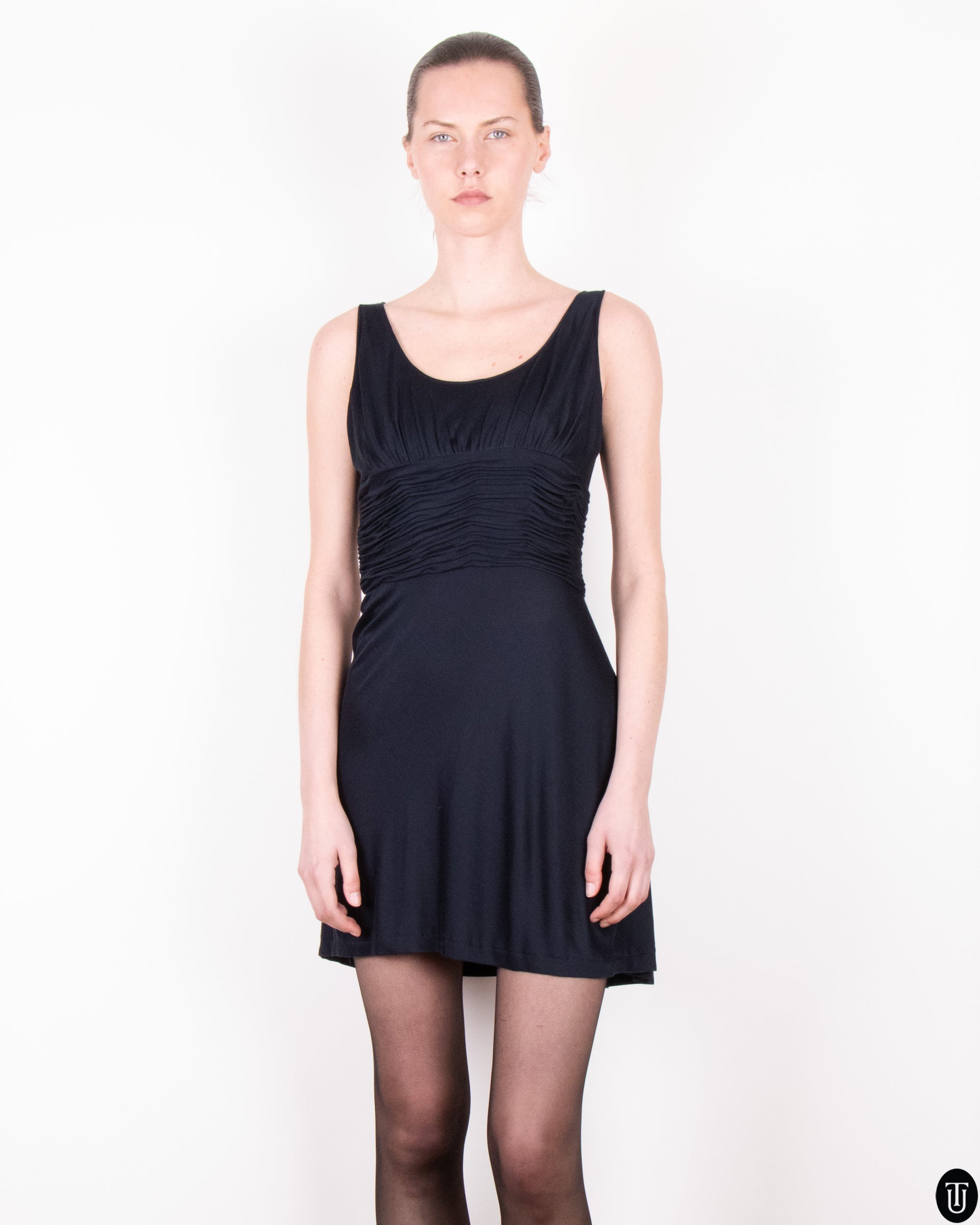 80's Emanuel Ungaro Little Black Dress M