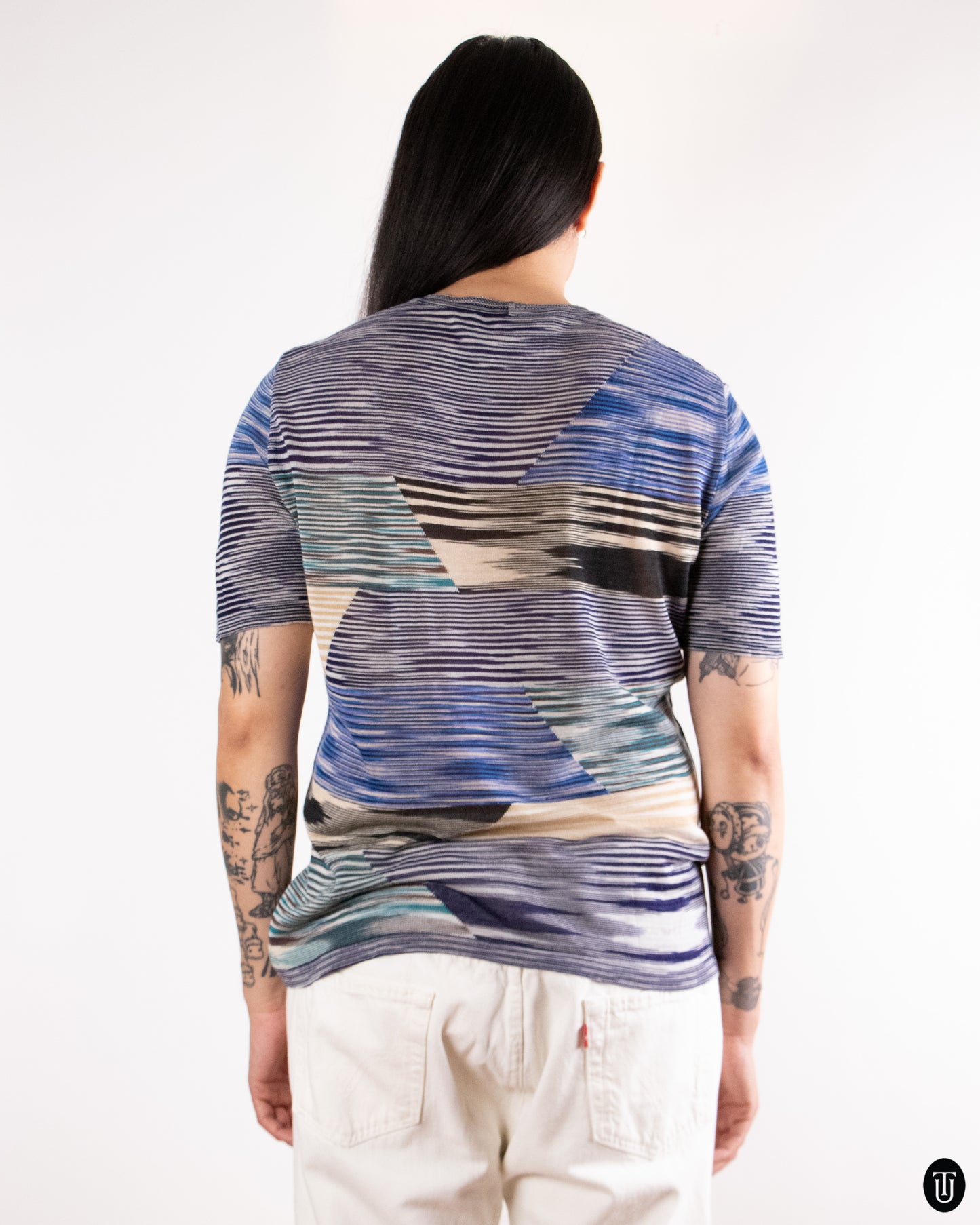 90's Missoni Knit Cotton "Collectable" T-shirt M
