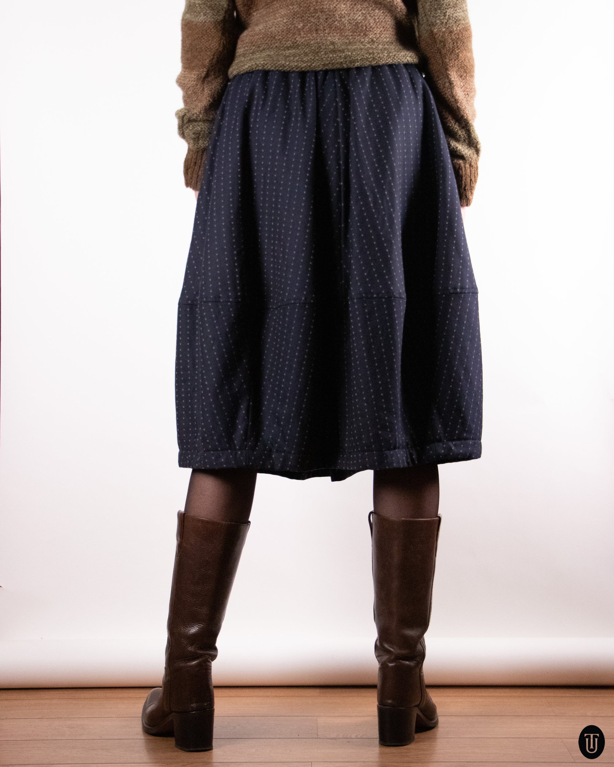 00's Comme des Garçons Wool Balloon Skirt S