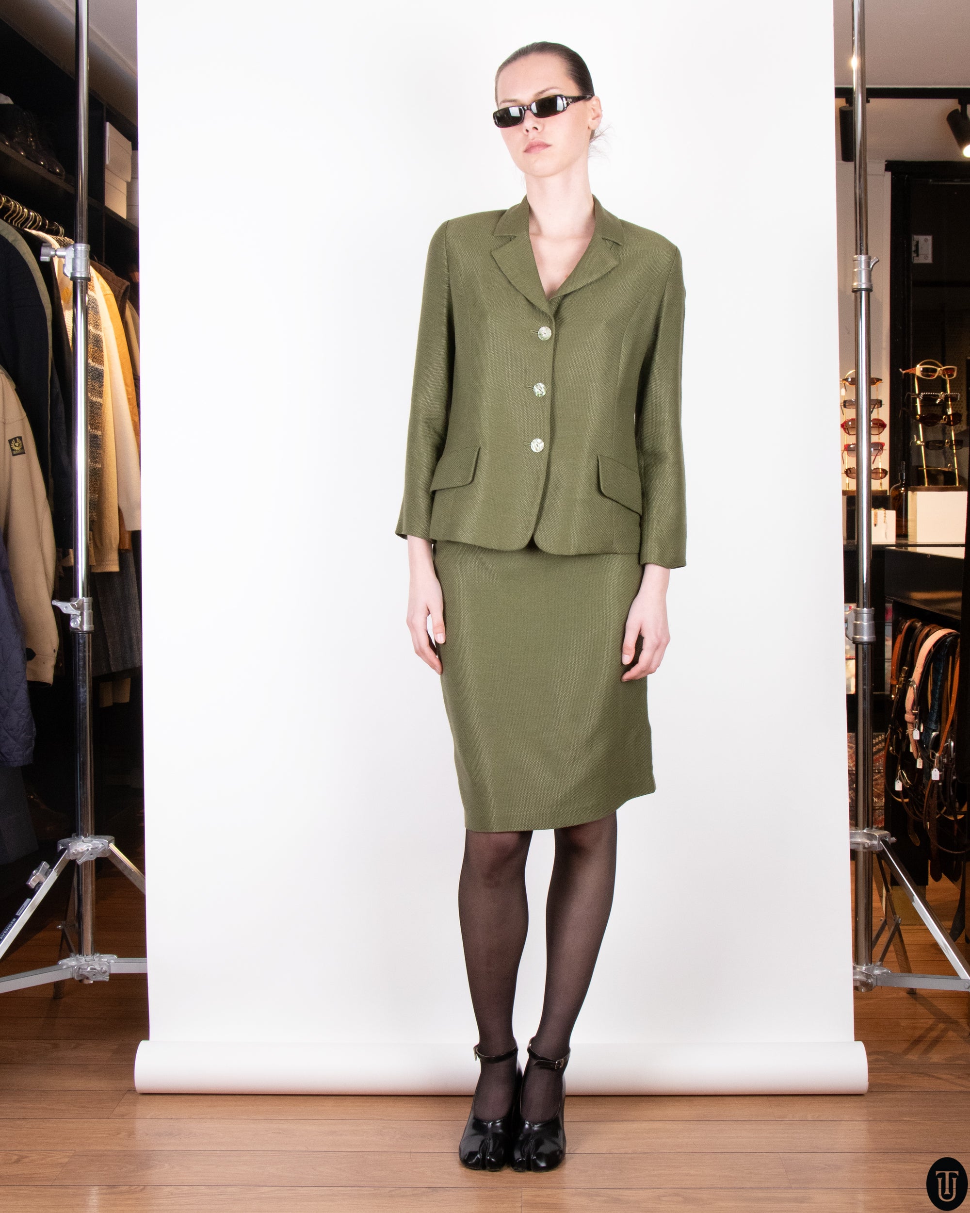 1990's Christian Lacroix Dress Suit M