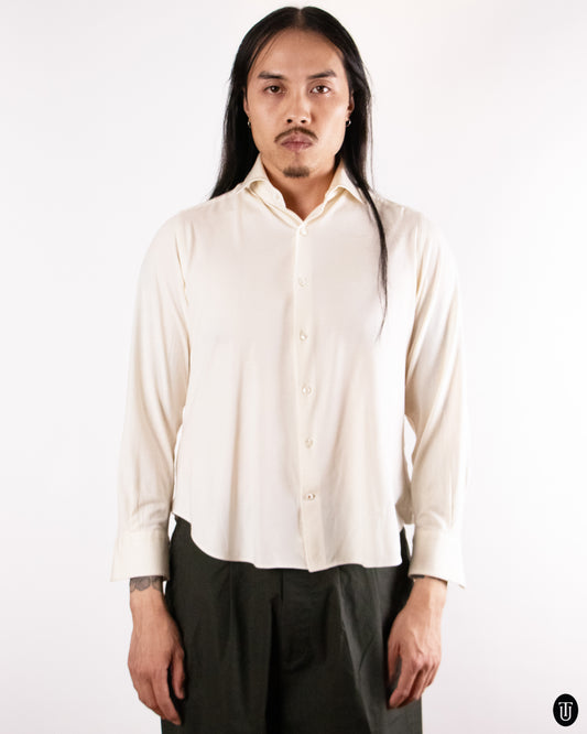 00's Loro Piana "The Gift of Kings" Virgin Wool Shirt S