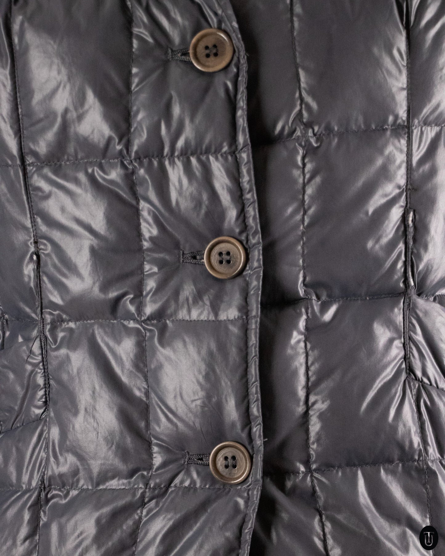 00's Aspesi Glossy Quilted Puffer Jacket L