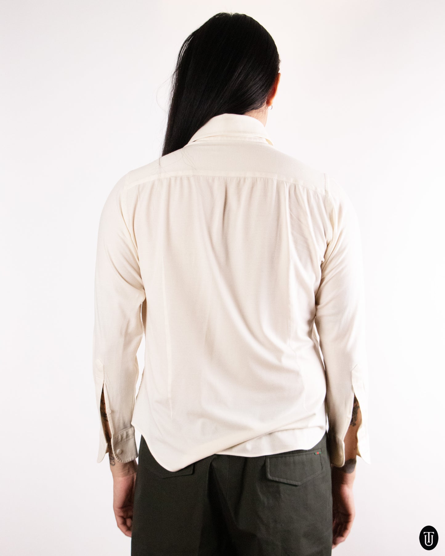 00's Loro Piana "The Gift of Kings" Virgin Wool Shirt S