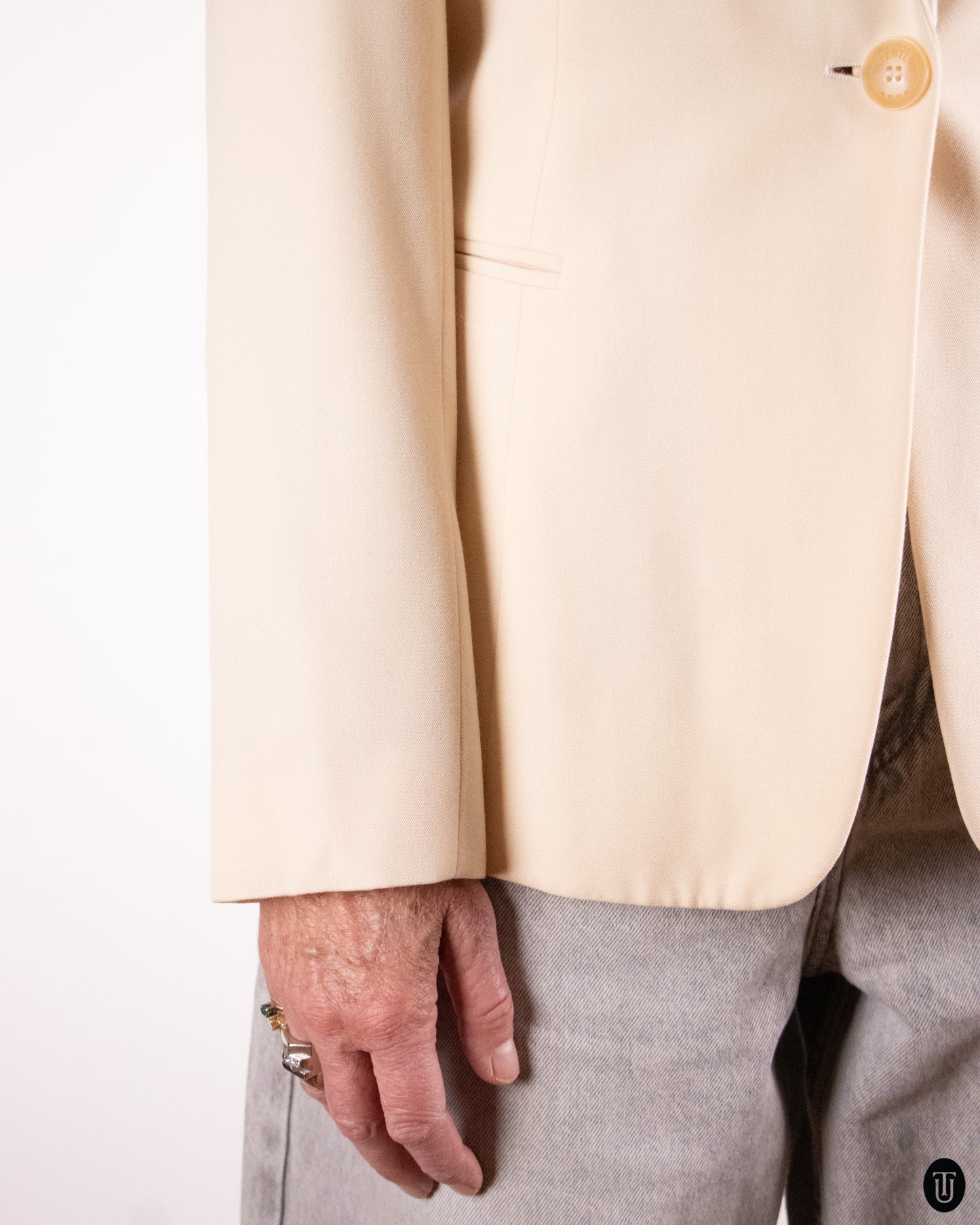 00's Valentino Wool Blazer L