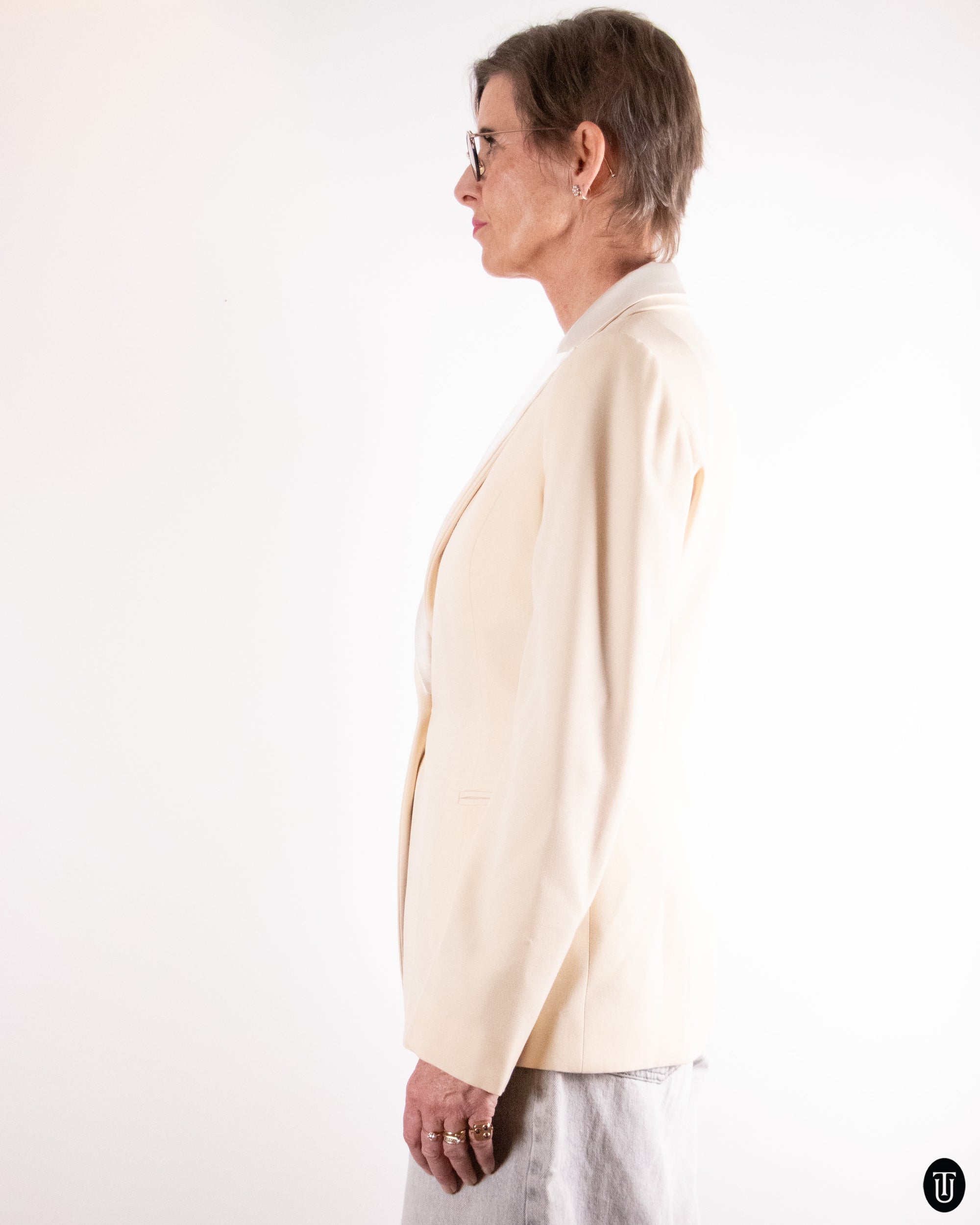 00's Valentino Wool Blazer L