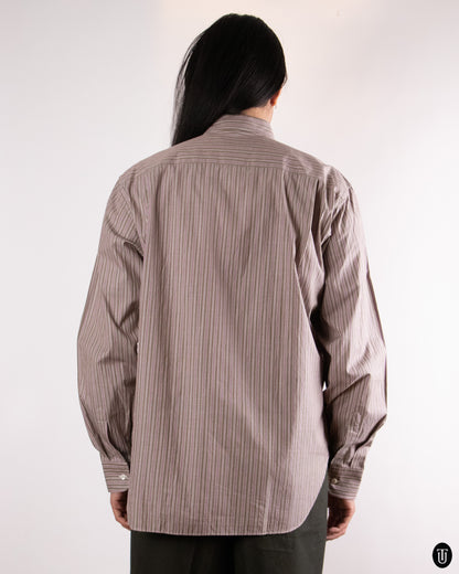 90's Giorgio Armani Striped Cotton Shirt M
