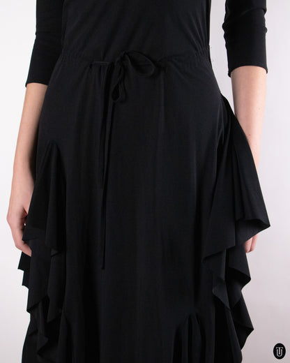 00's Marithé + François Girbaud Black Dress M