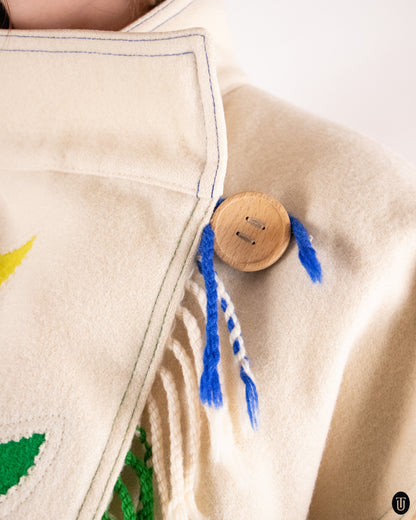 80's Jean-Charles de Castelbajac Wool Jacket M