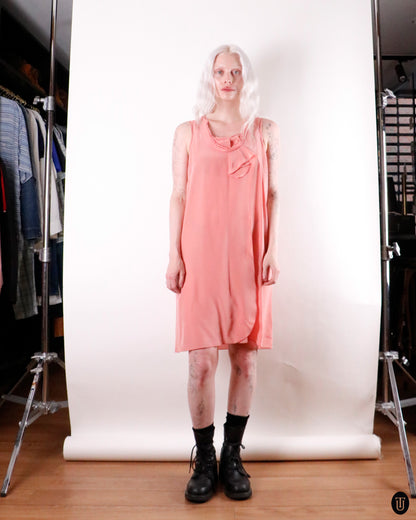 00's Miu Miu Silk Midi-Dress M