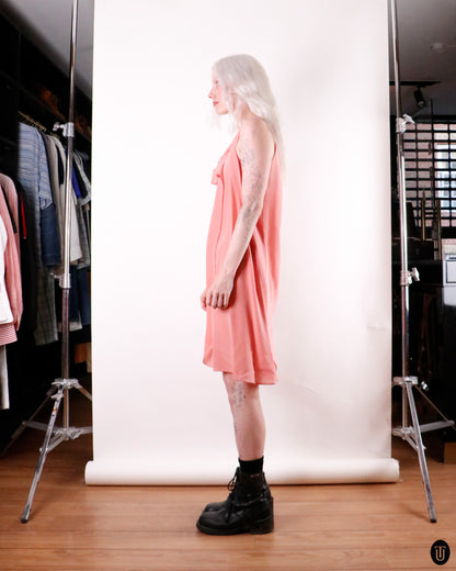 00's Miu Miu Silk Midi-Dress M