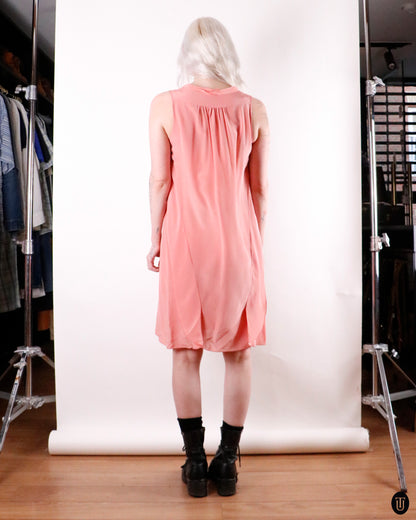 00's Miu Miu Silk Midi-Dress M