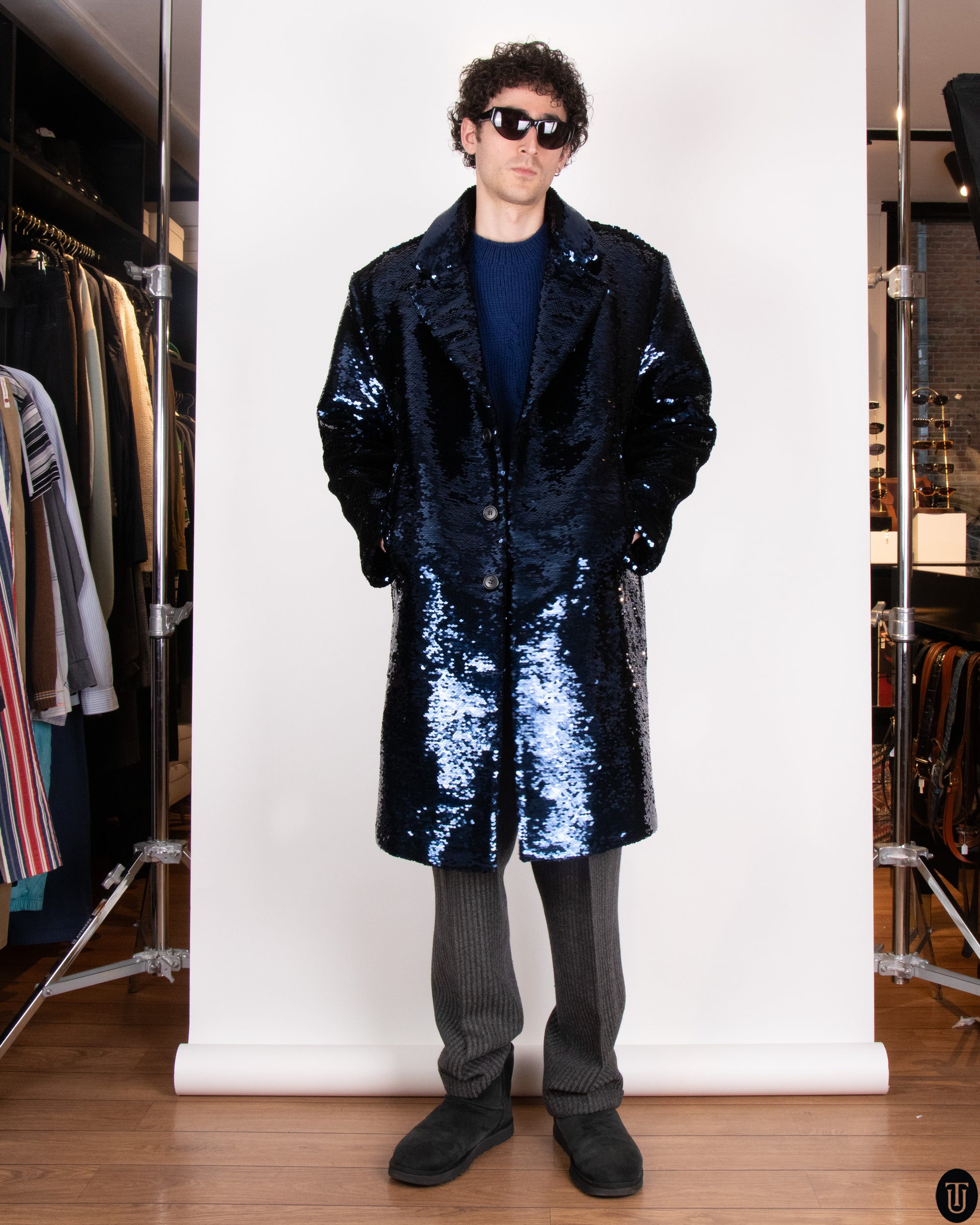FW21 Prada Mens Long Jacket M