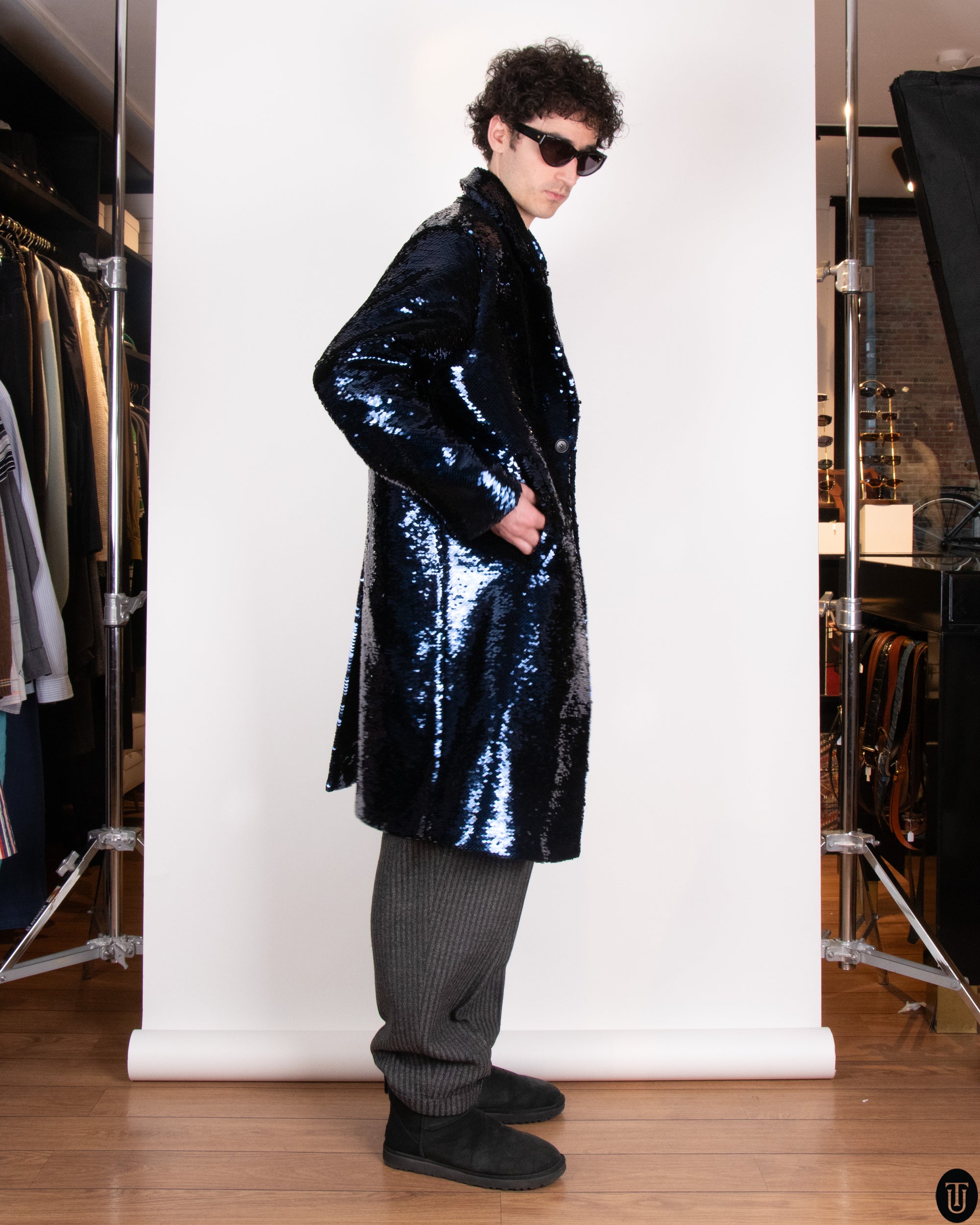 FW21 Prada Mens Long Jacket M