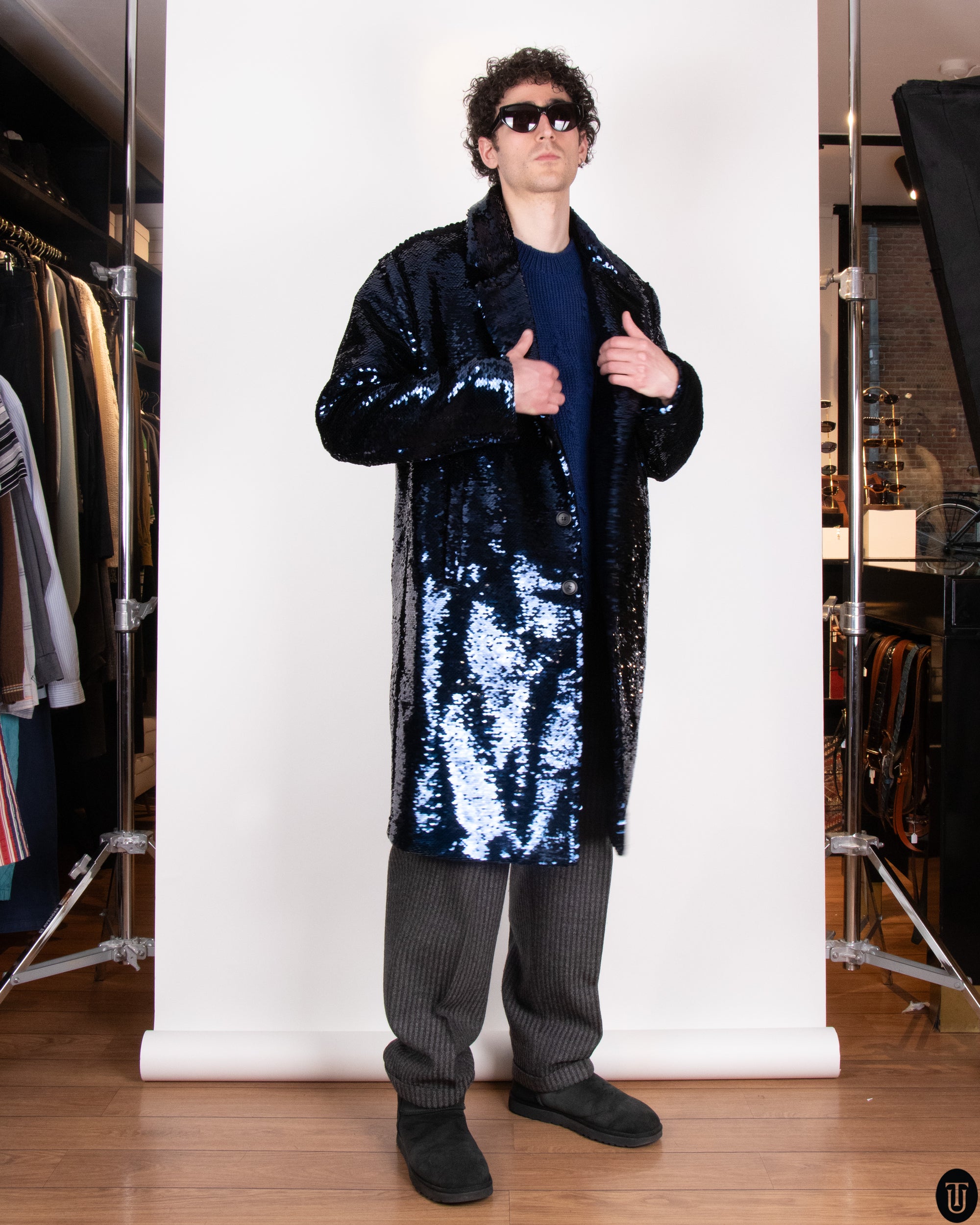 FW21 Prada Mens Long Jacket M
