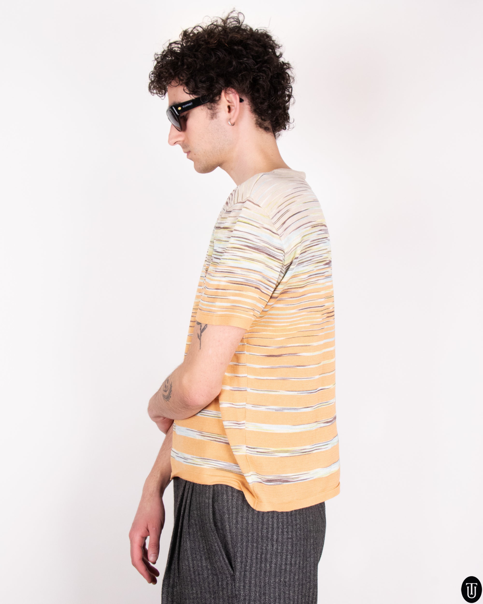 90's Missoni Knit T-Shirt M