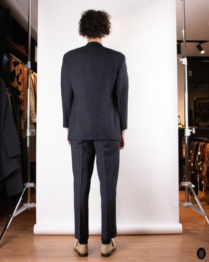 90's Giorgio Armani Black Label Wool Blend Suit L