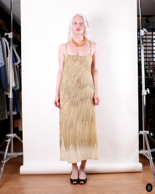 90's Roberto Cavalli Classic Maxi Tank Dress S