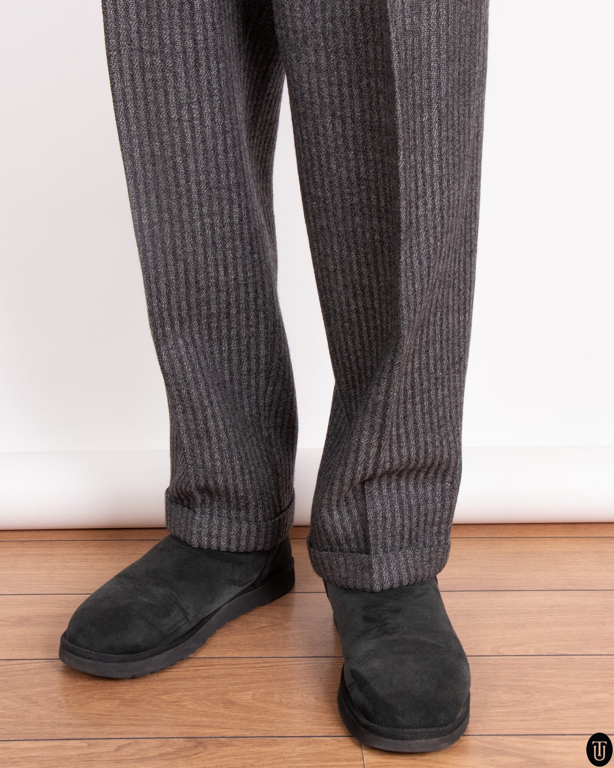 90's Gianni Versace Couture Wool Suit L