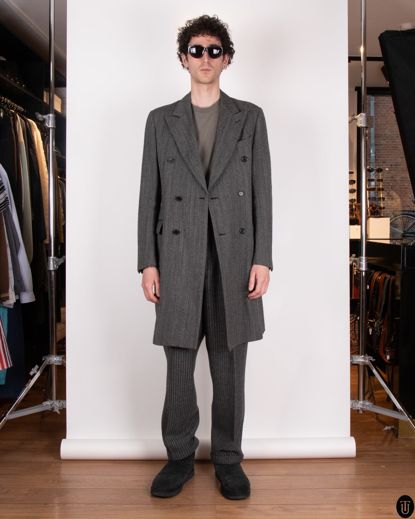 00's Prada Wool Coat M