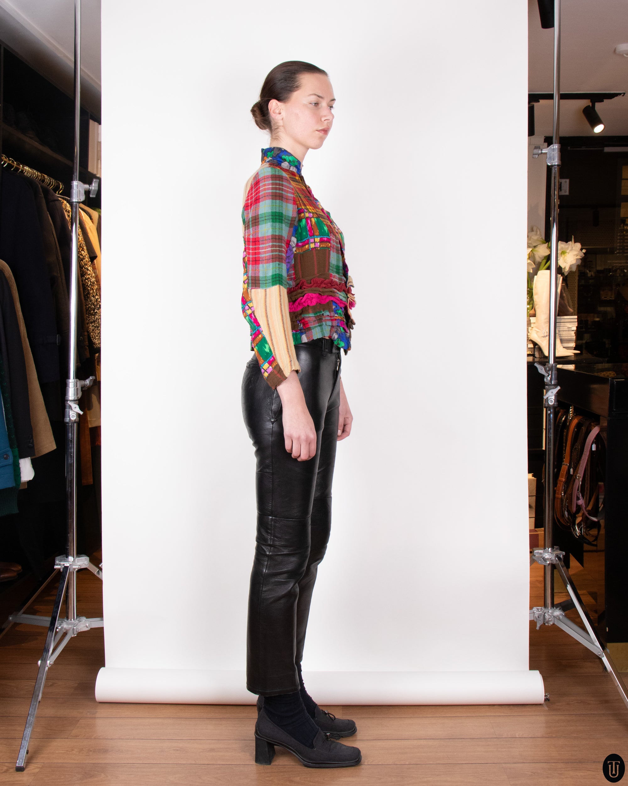 80s Comme Des Garçons Cotton Patchwork Jacket S