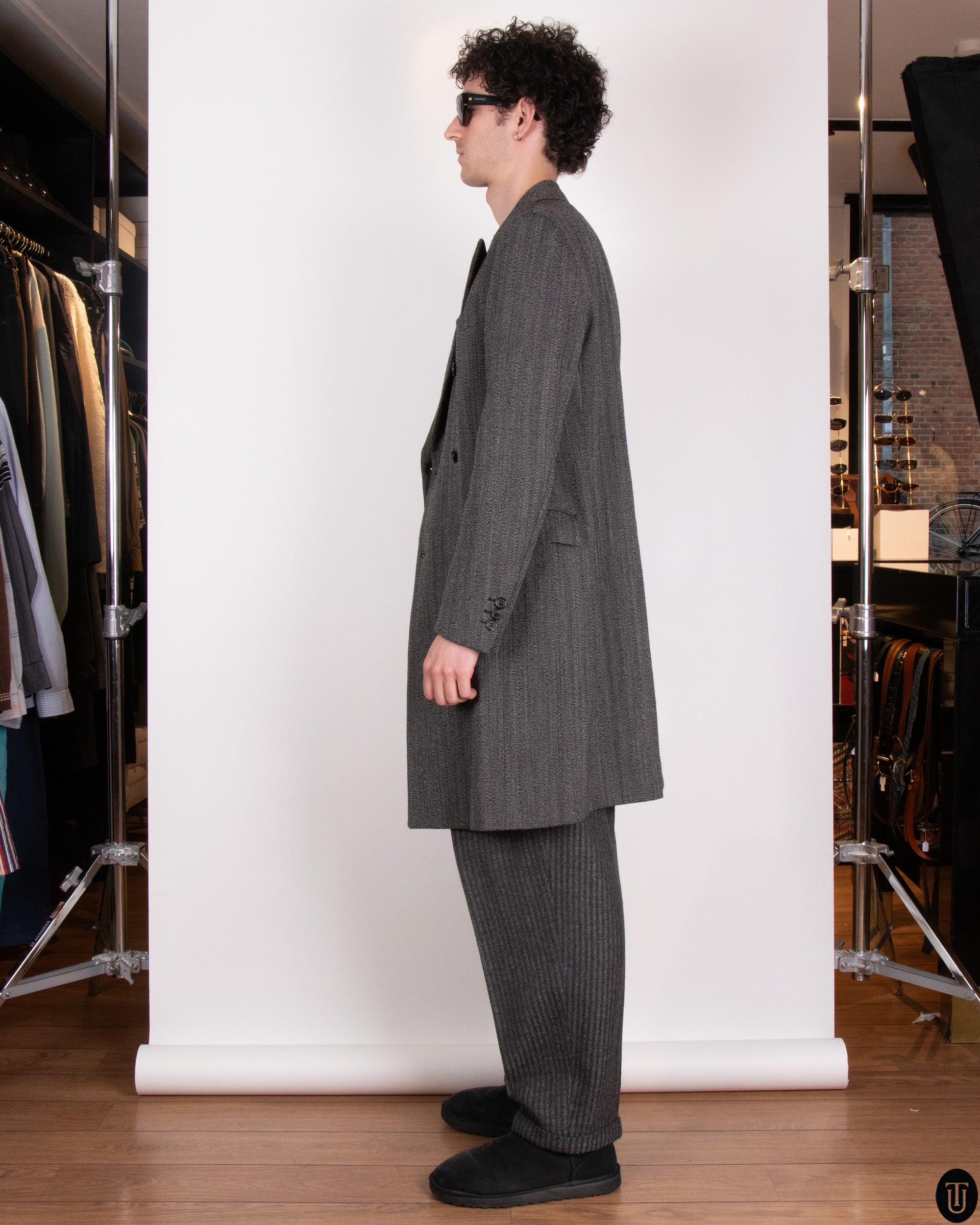 2000's Prada Wool Coat M