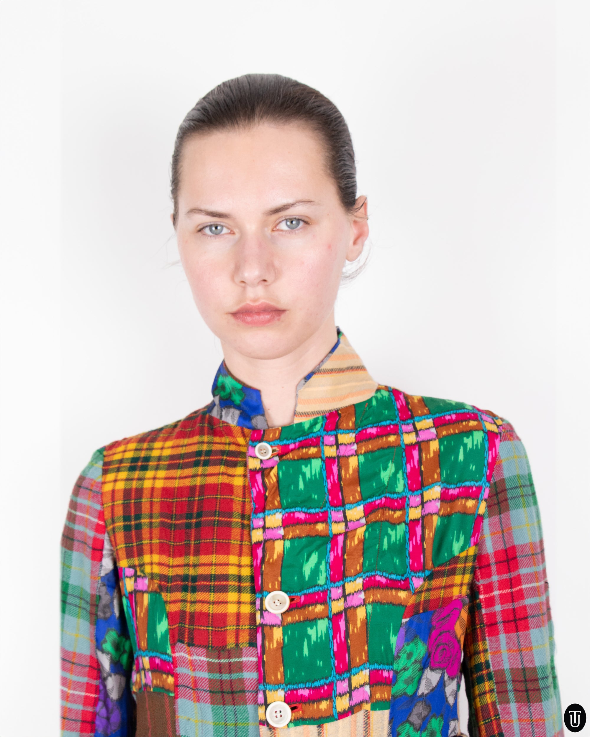 80s Comme Des Garçons Cotton Patchwork Jacket S