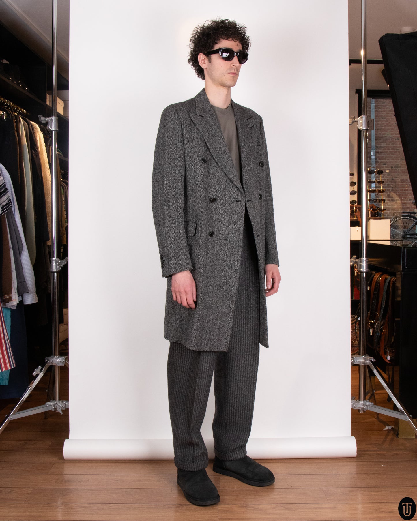 00's Prada Wool Coat M