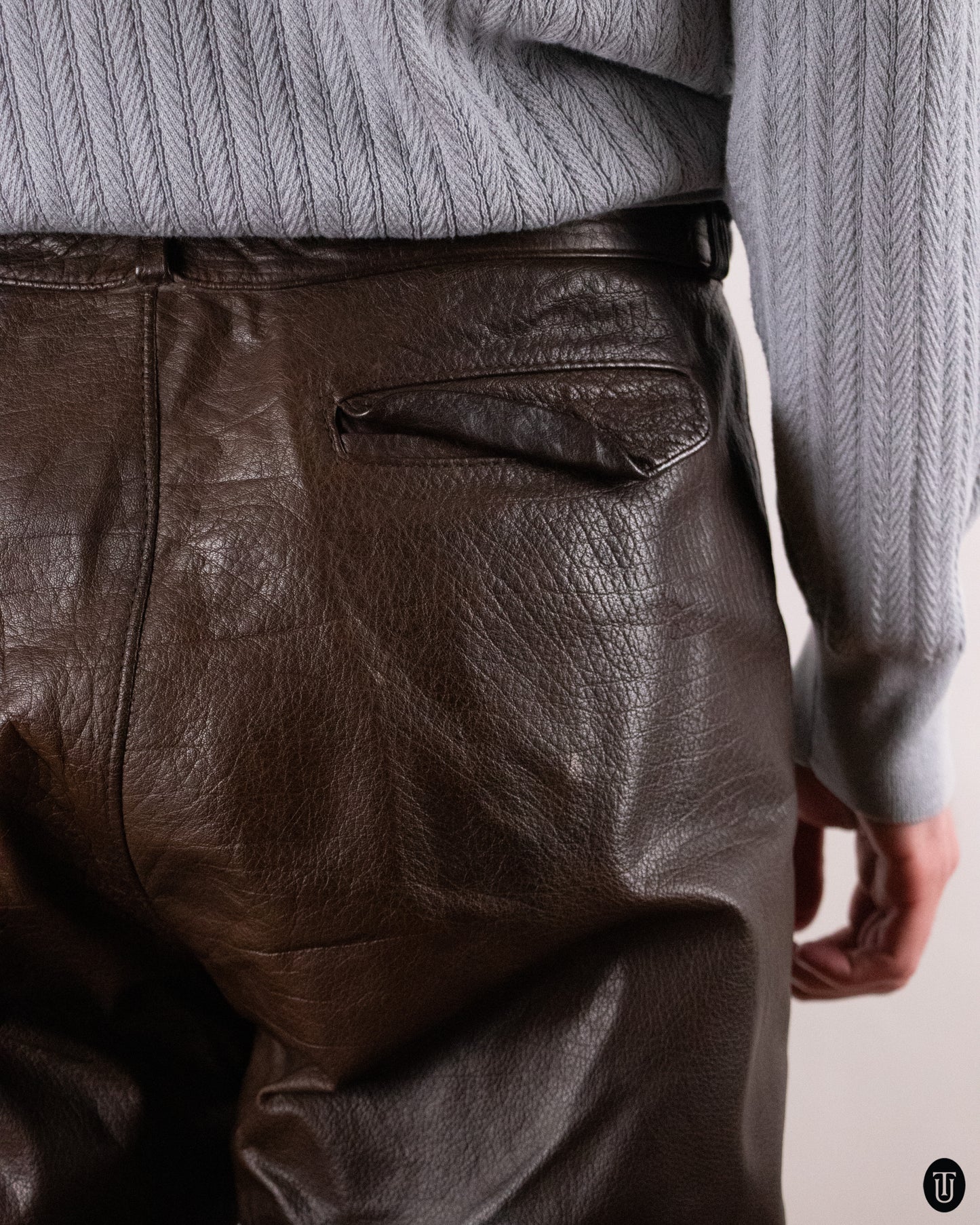 80's Stig P Leather Pants S