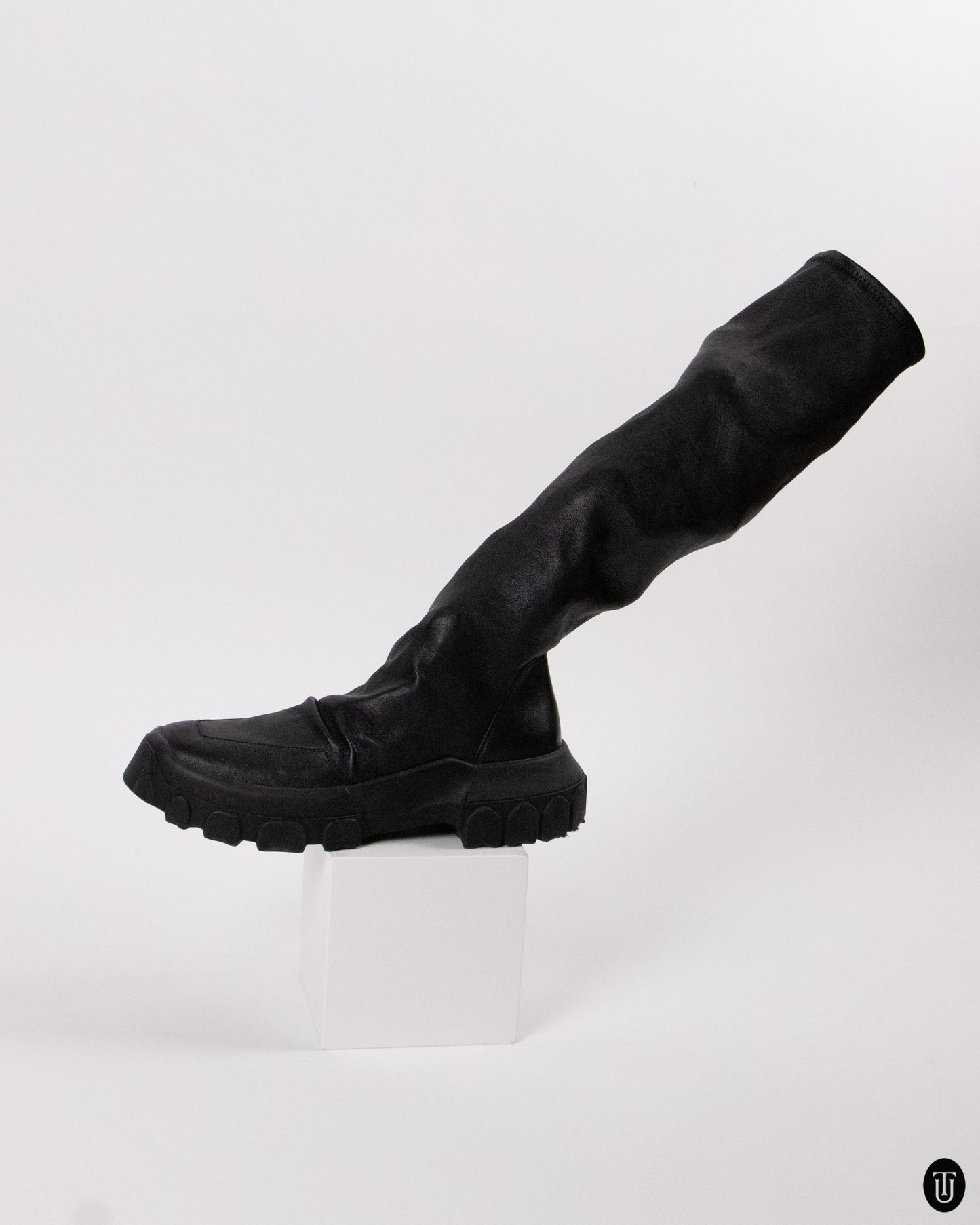 00's Rick Owens Leather Boots 41