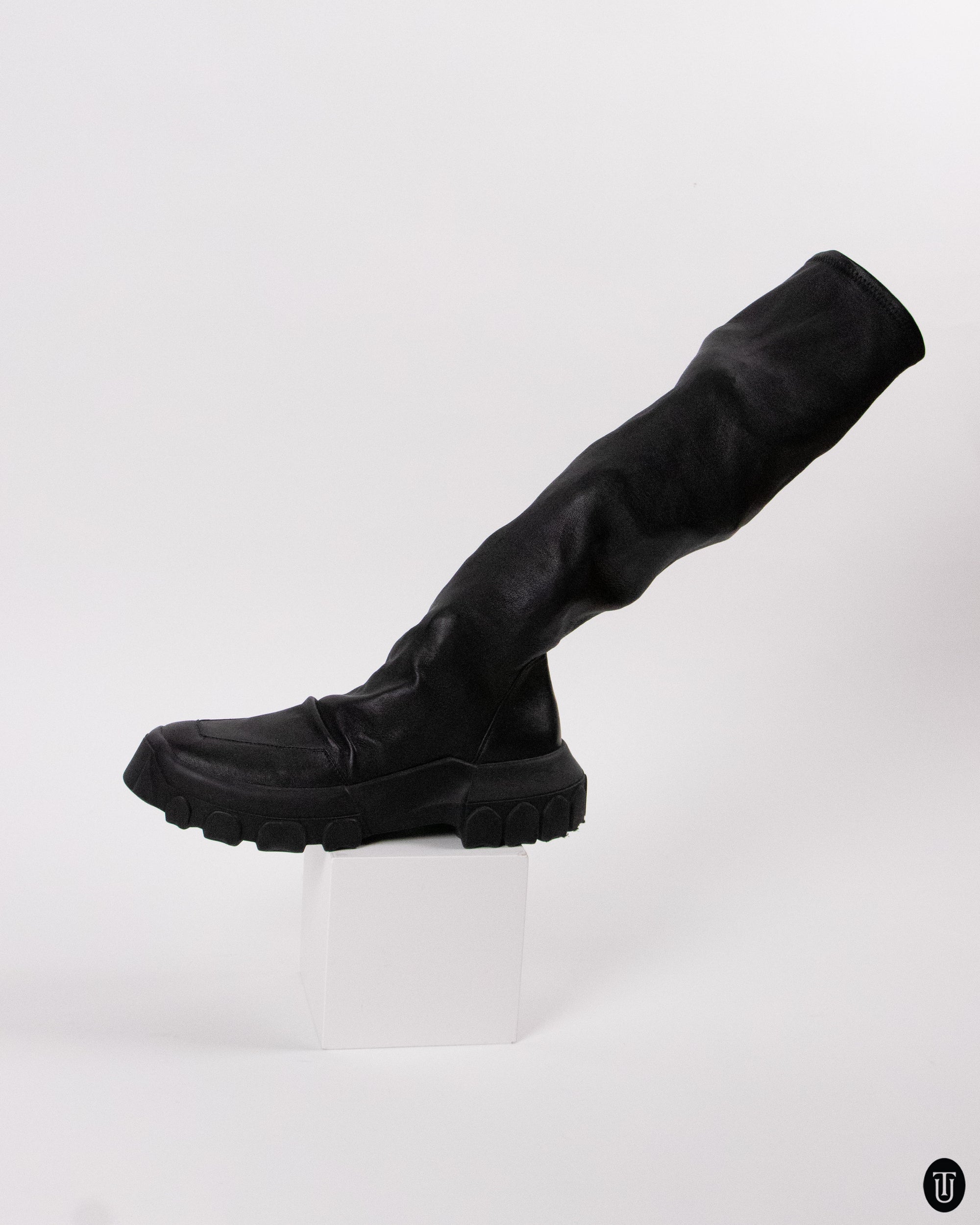 00's Rick Owens Leather Boots 41